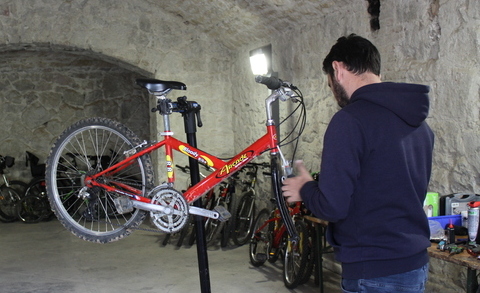 CycloFort : l'atelier vélo du Fort de Feyzin
